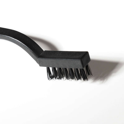 Black Cleaning brush with bristle and nylon 