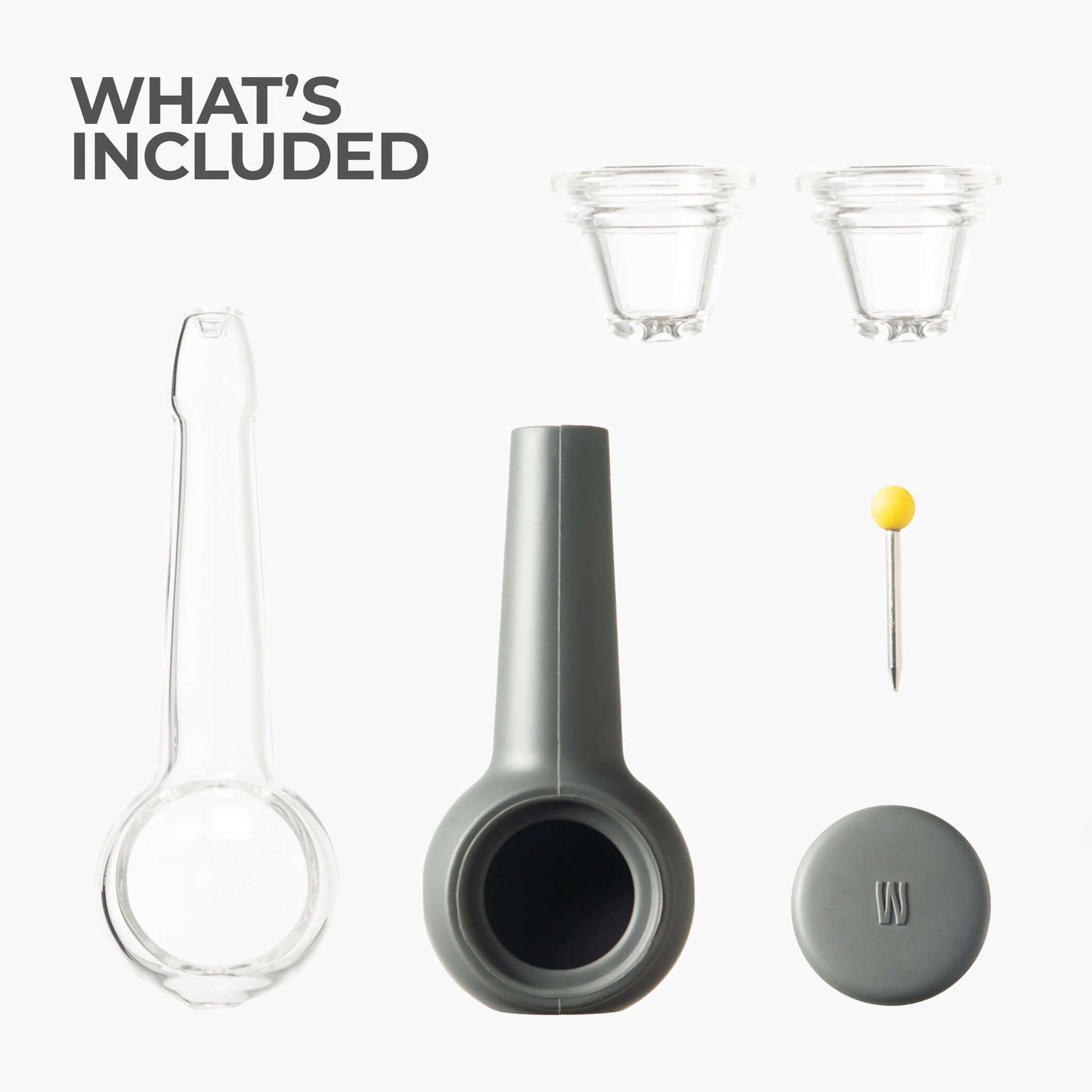 smoke grey modular pipe what's included