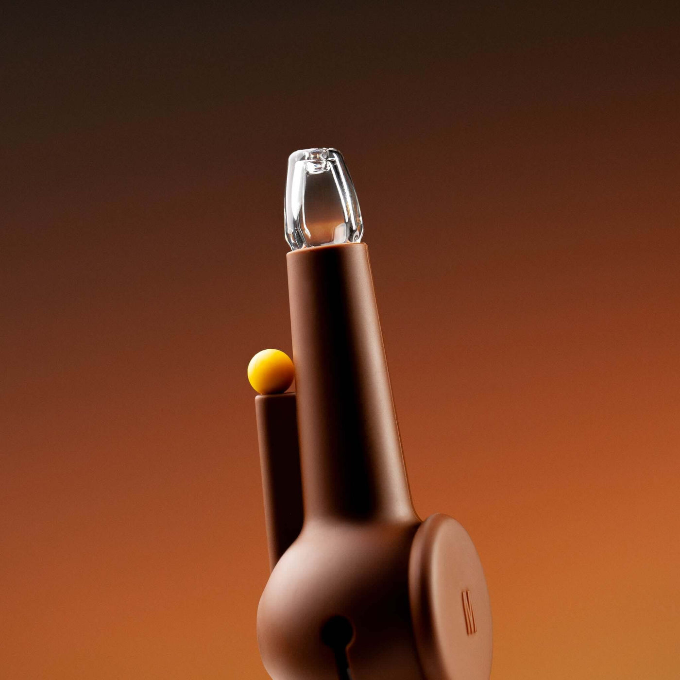 leather brown pipe styled
