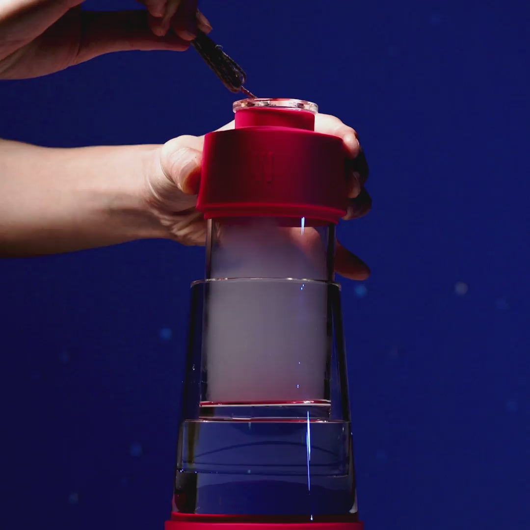 hot pink gravity bong in use video 