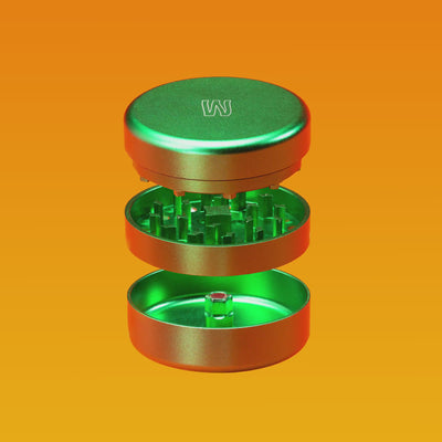 3 piece grinder converted to stash jar
