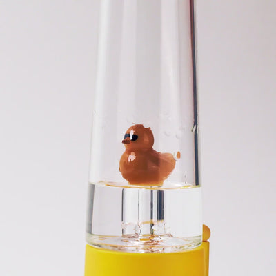 duck percolator bong in use 