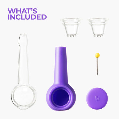 grape purple modular pipe what's included