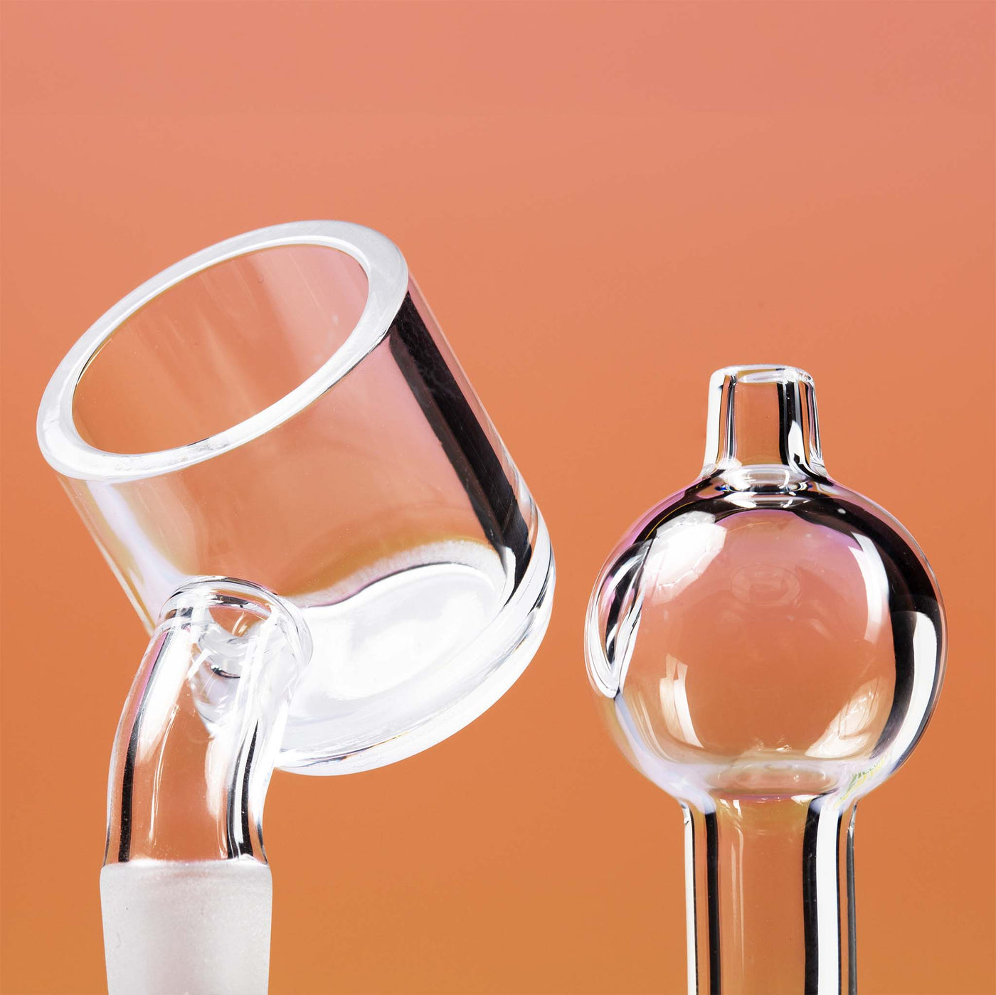 10 mm quartz banger for dabbing close up