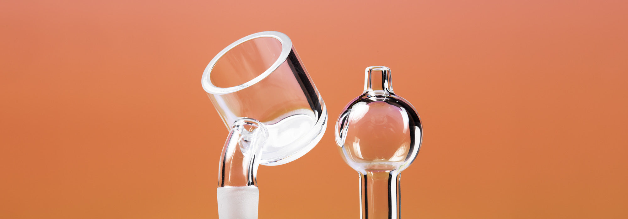 close up of quartz banger dab rig 