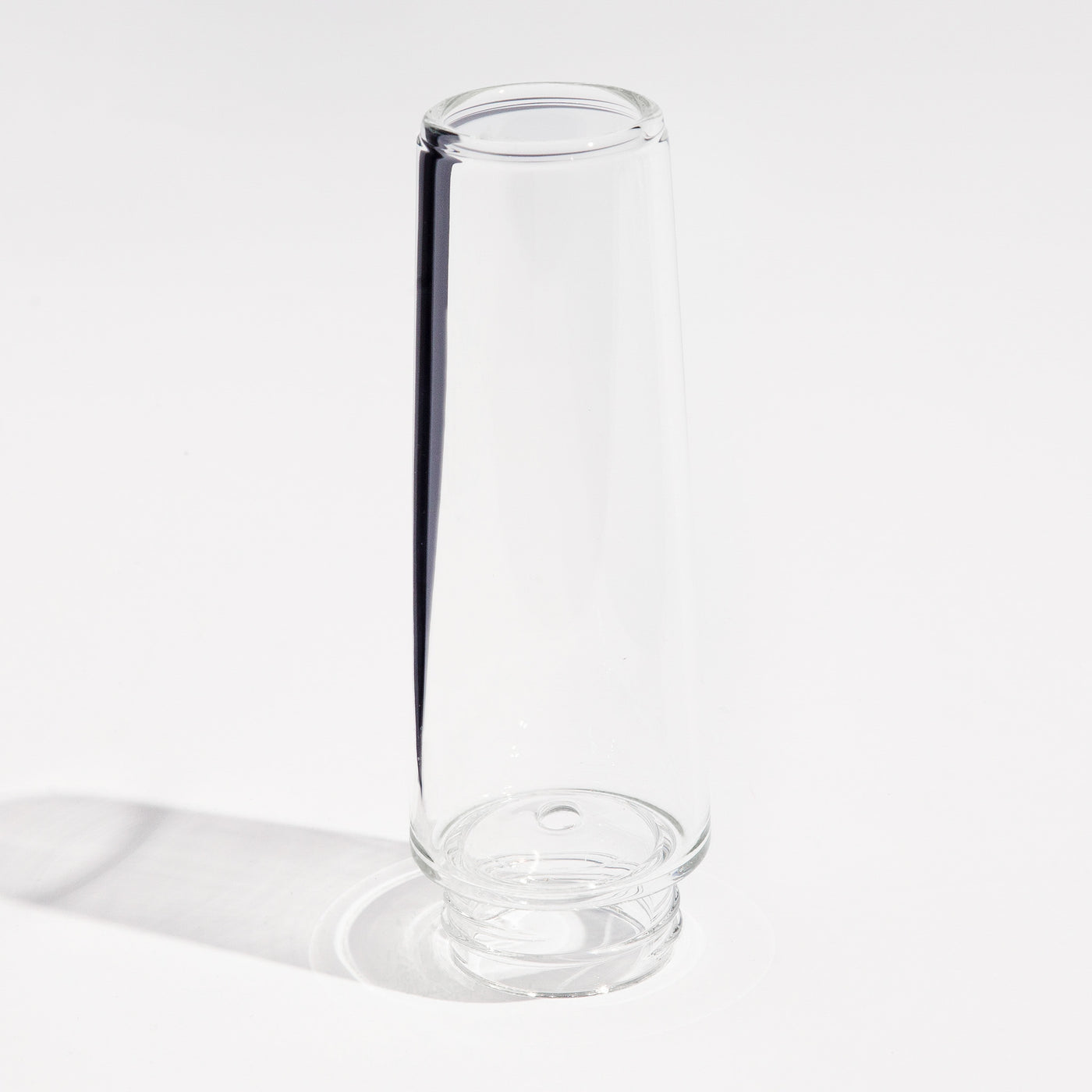 Glass ice catcher tube replacement part for Weeday modular bong