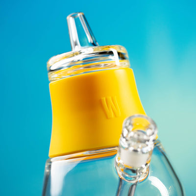 sunshine yellow bubbler styled